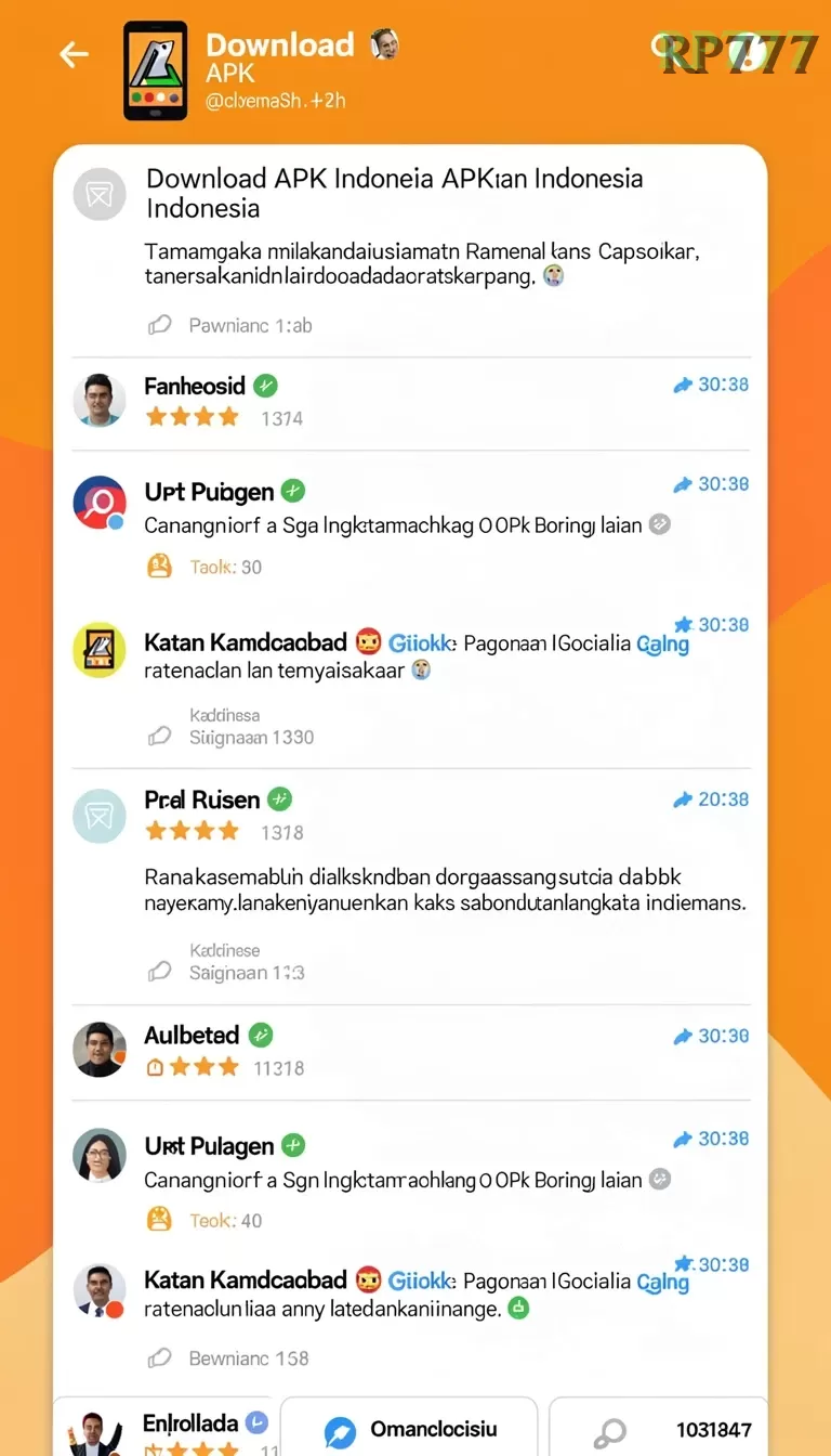 Cuplikan layar HIATOTO — aktivitas