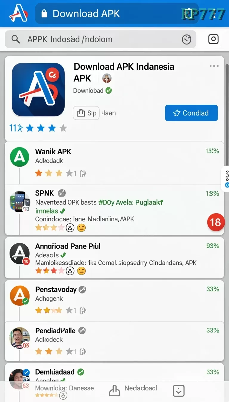 Cuplikan layar MUTASTOTO — menu navigasi