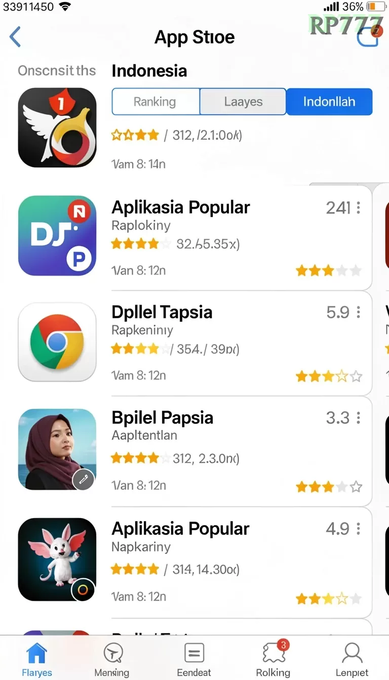 Cuplikan layar SAKTI77 — halaman utama