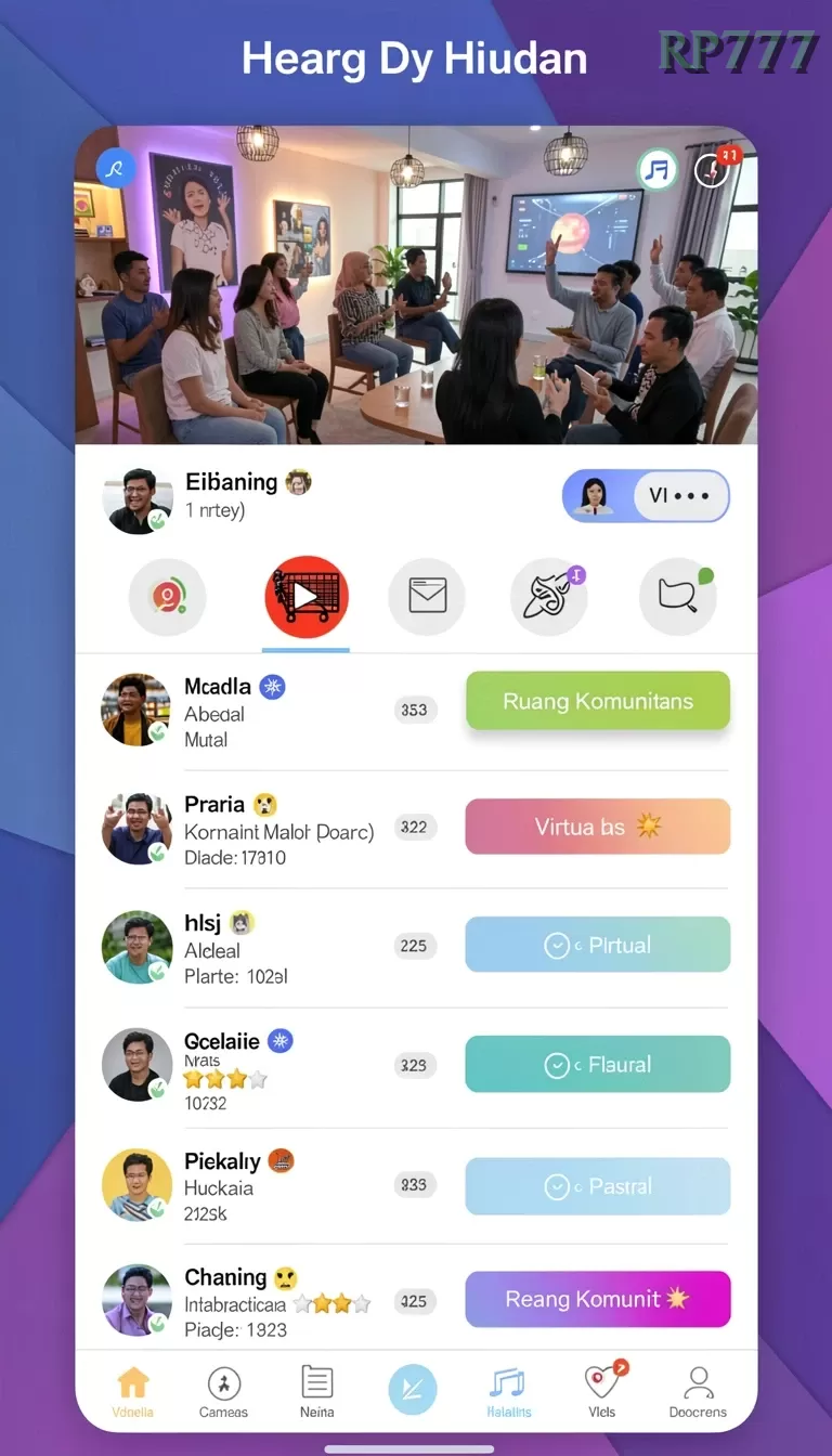 Cuplikan layar WIN33 — halaman utama